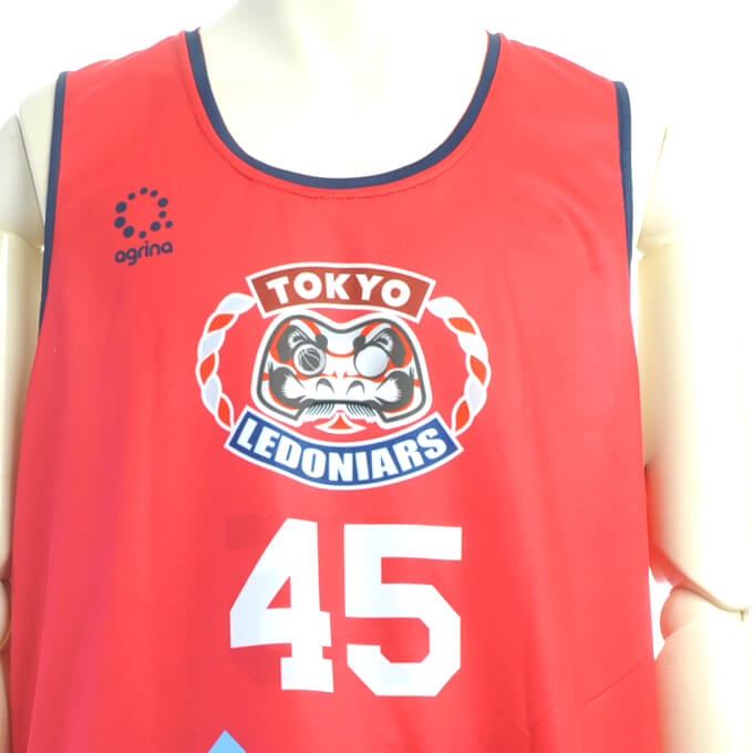 TOKYO LEDONIARS 2022 フルオーダー リバーシブル バスケユニフォーム