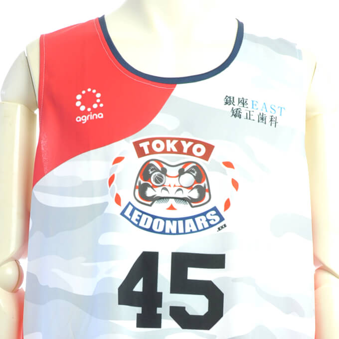 TOKYO LEDONIARS 2022 HOME フルオーダー バスケユニフォーム