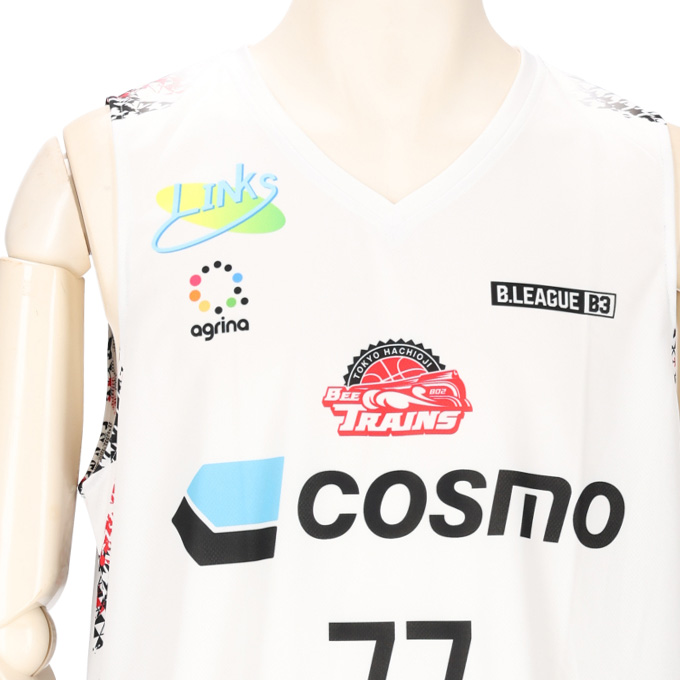 八王子ビートレインズTOP 2023 FP HOME バスケユニフォーム