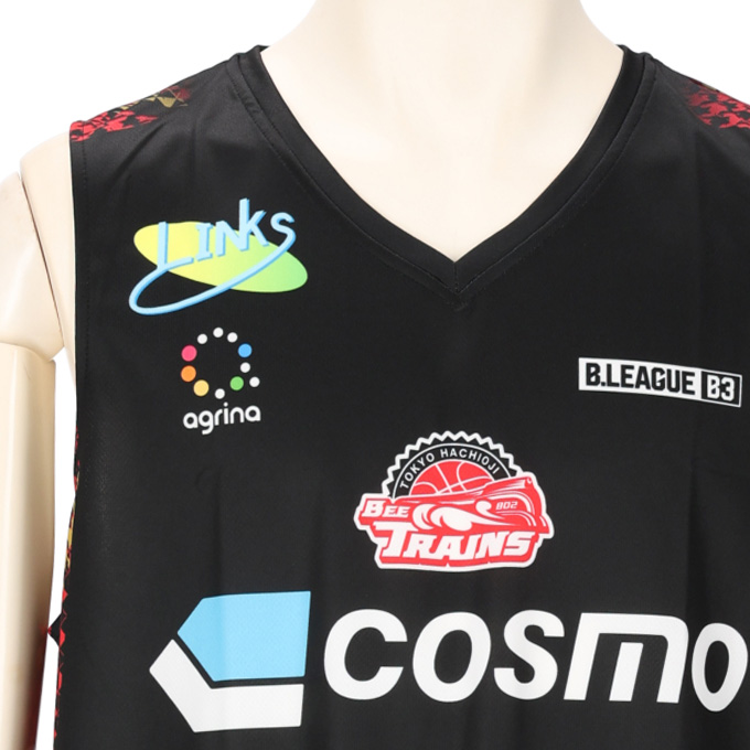 八王子ビートレインズTOP 2023 FP AWAY バスケユニフォーム