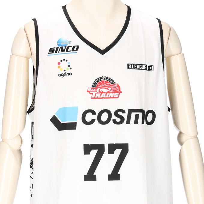 八王子ビートレインズ淡色 2022 FP HOME フルオーダー バスケユニフォーム