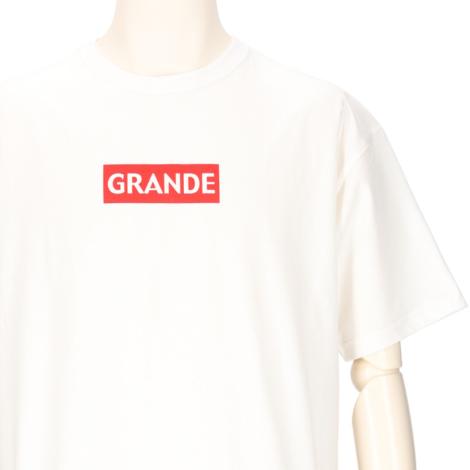 グランデホワイトxレッド 2024 移動着 半袖Tシャツ