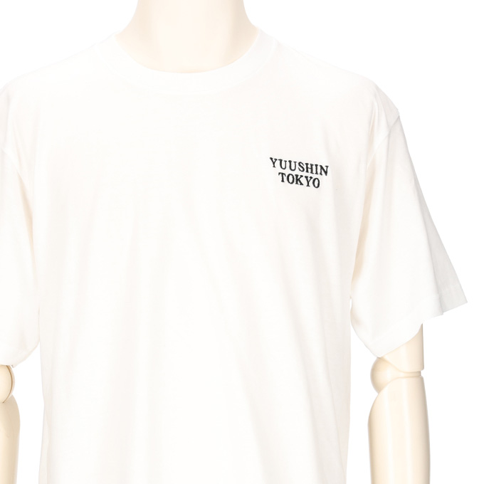 優伸コーポレーションホワイト 2024 移動着 半袖Tシャツ