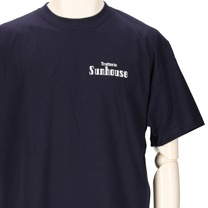 サンハウスネイビー 2024 移動着 半袖Tシャツ