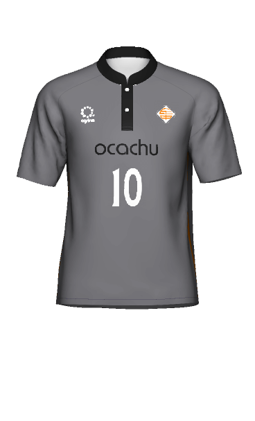 ocachu FP HOME 半袖ユニフォームの3Dシミュレーション画像