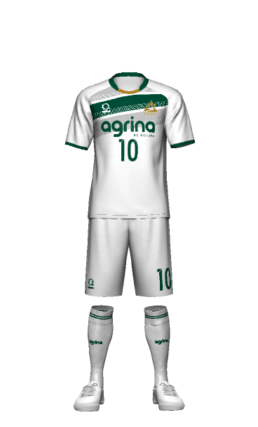 常磐大学 FP AWAY 半袖ユニフォームの3Dシミュレーション画像