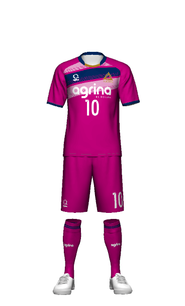 常磐大学 GK HOME 半袖ユニフォームの3Dシミュレーション画像
