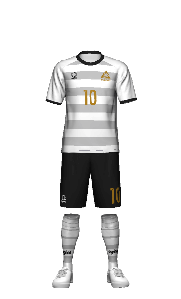 常磐大学 FP AWAY 半袖ユニフォームの3Dシミュレーション画像