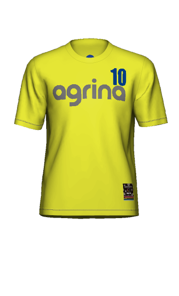 栄和サッカースポーツ少年団 半袖Tシャツの3Dシミュレーション画像