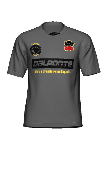 FC OITO 2023 練習着 半袖Tシャツの3Dシミュレーション画像