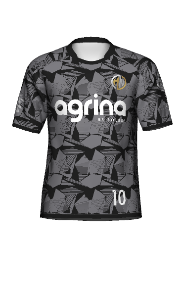 増田西サッカースポーツ少年団カラー２ 2023 FP 練習着 半袖Tシャツの3Dシミュレーション画像