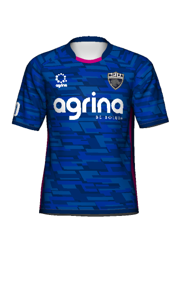 札幌国際大学フットサル部FP 2023 FP 練習着 半袖Tシャツの3Dシミュレーション画像