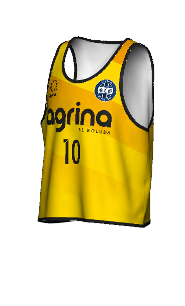 agrina(アグリナ)セミオーダー昇華 リバーシブルビブス 2レイヤー 3Dシミュレーション画像