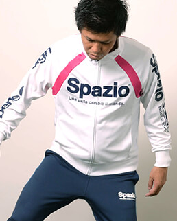 スパッツィオ(spazio)トレーニングジャージチームオーダー